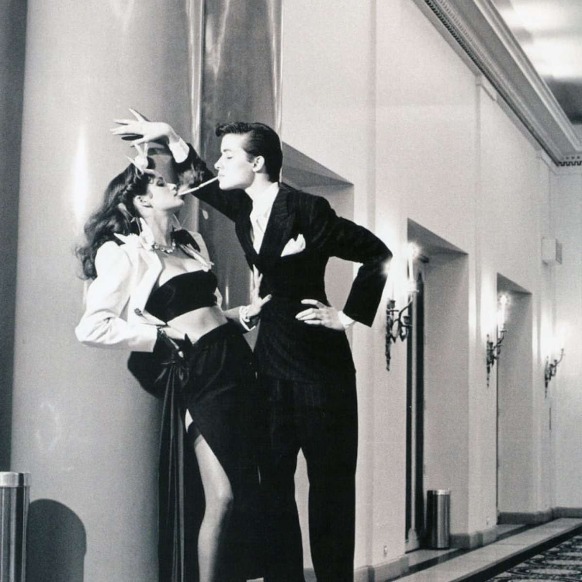 Helmut Newton x YSL for French Vogue, 1979