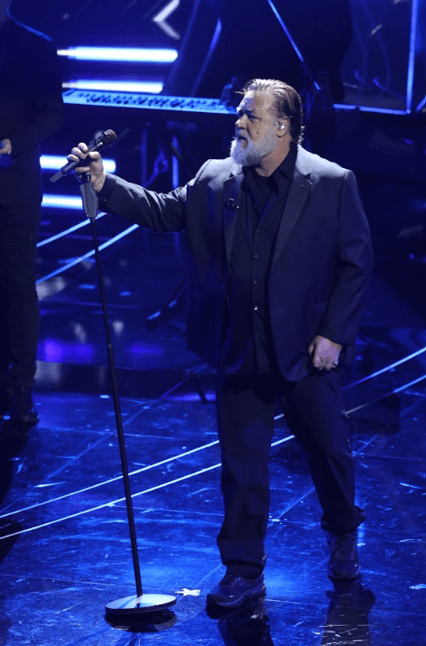 Russel Crowe a Sanremo 2024