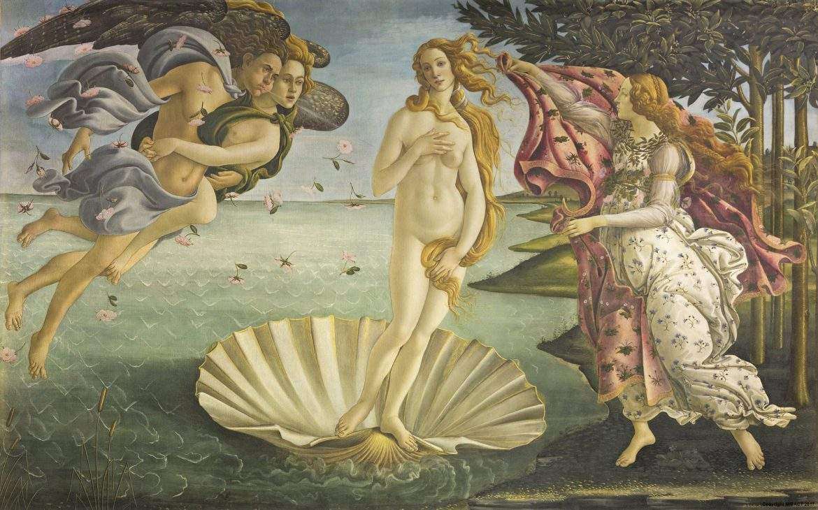 sandro botticelli la nascita di venere