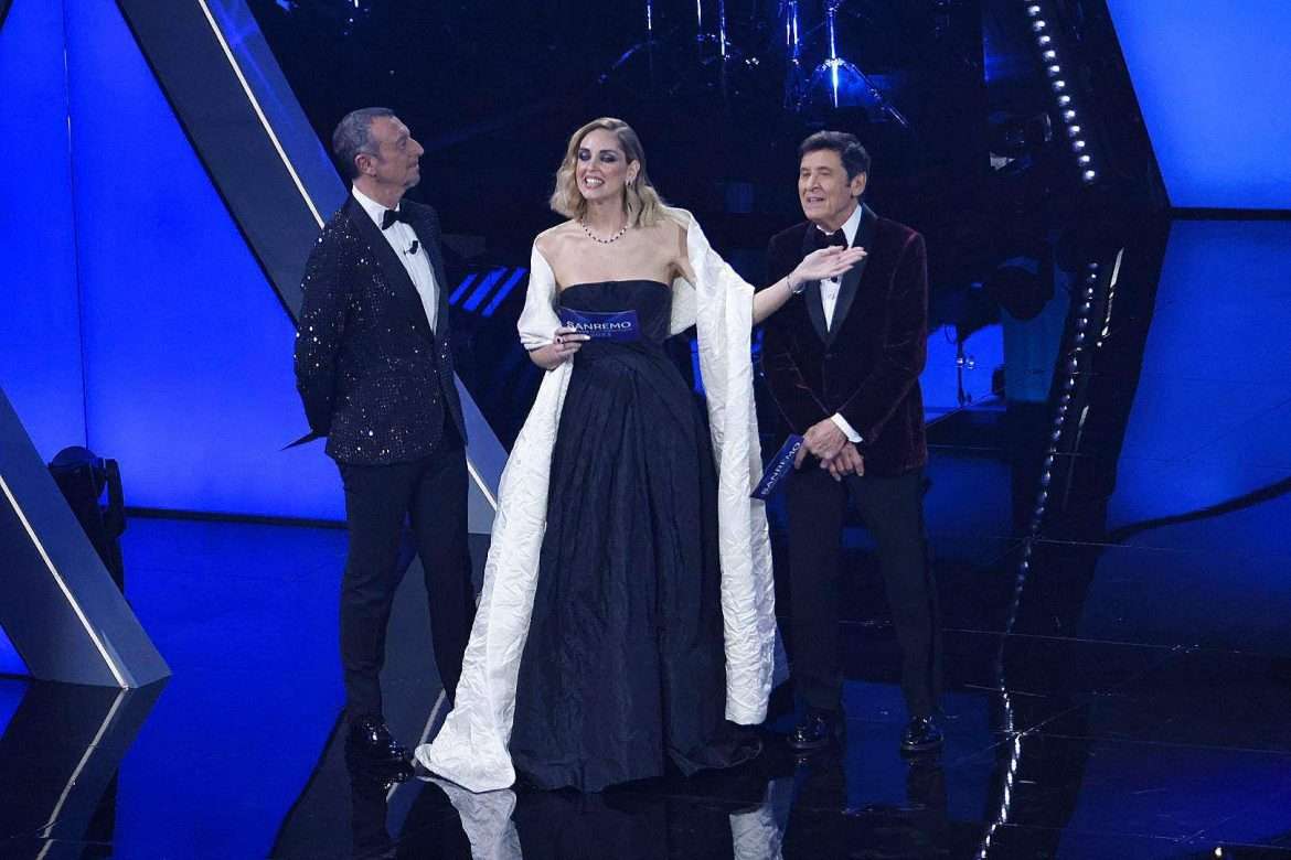 Amadeus, Ferragni, Morandi Sanremo 2023